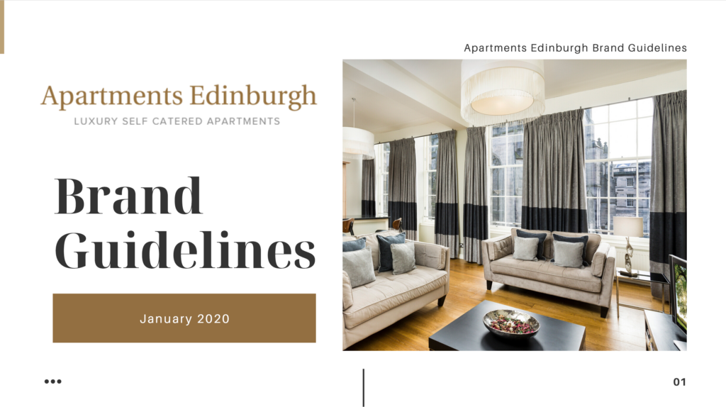 Apartments Edinburgh Brand Guidelines