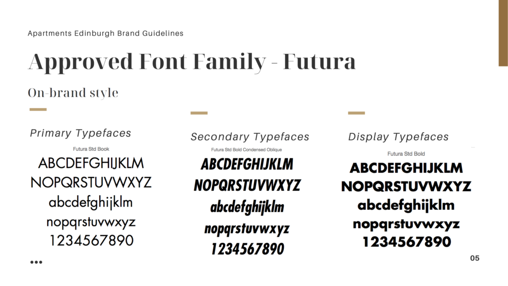 Apartments Edinburgh Brand Guidelines 2