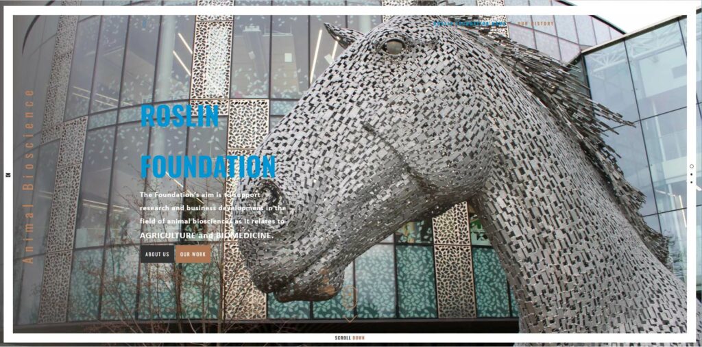 Roslin Foundation homepage